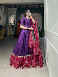 Antique Fashion 1 Ready to Wear Gown - Purple, M