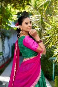 Antique Fashion 1 South Indian Look  - Green