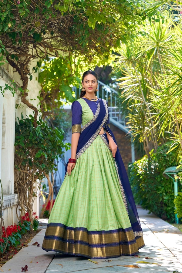 Antique Fashion 1 South Indian Look  - Pista