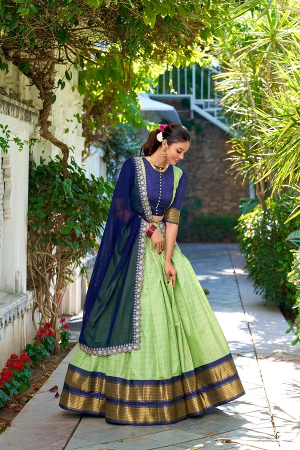 Antique Fashion 1 South Indian Look  - Pista