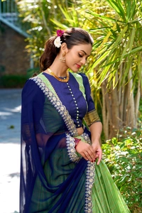 Antique Fashion 1 South Indian Look  - Pista