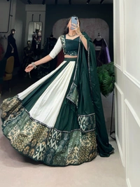 Antique Fashion 1 Blue beauty - Green