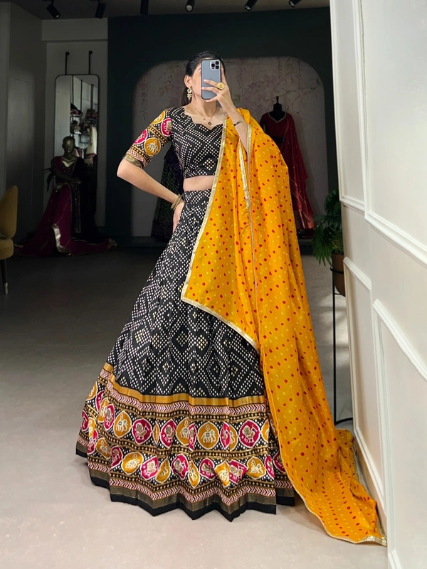 Antique Fashion 1 Lehenga Choli - Black