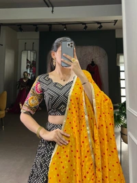 Antique Fashion 1 Lehenga Choli - Black