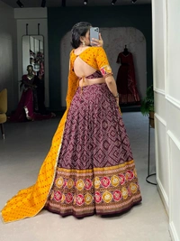 Antique Fashion 1 Lehenga Choli - Wine