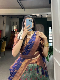 Antique Fashion 1 Pattu Stiched Lehenga Choli