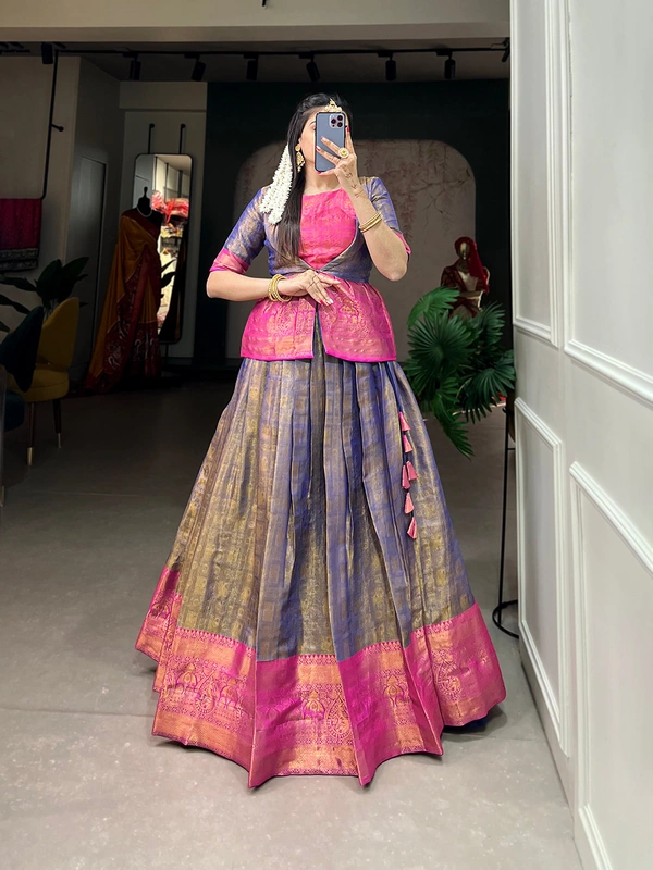 Antique Fashion  Co ord set - Blue