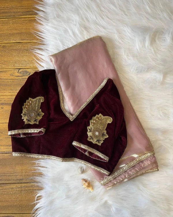 Antique Fashion 1 TISSUE SAREE - Stitched Blause, Un-ready-to-wear