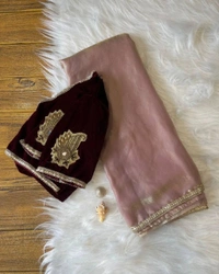 Antique Fashion 1 TISSUE SAREE - Stitched Blause, Un-ready-to-wear