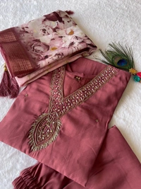 Antique Fashion 1 Kurti Pent Dupatta Set - M (38), colour 2