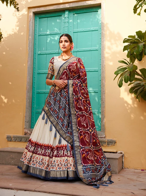 Antique Fashion  Lehenga Choli - mahroon