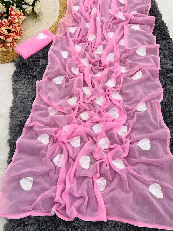Antique Fashion 1 Special Party ware  Saree - colour 2