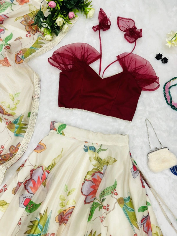 Antique Fashion  Fully Stitched Design 