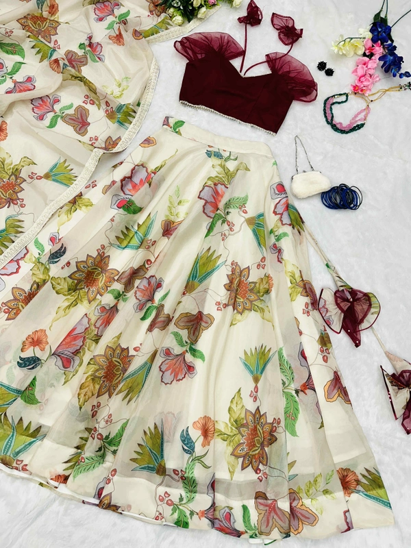 Antique Fashion  Fully Stitched Design 