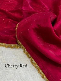 Antique Fashion 1 Goldenjarkan saare - cherry red