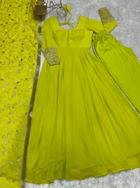 Antique Fashion 1 Anarkali Gown Suit  - M (38), liril
