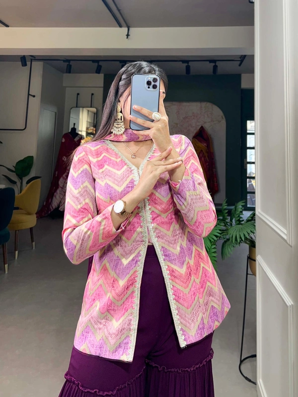 Antique Fashion 1 Plazo kurti set