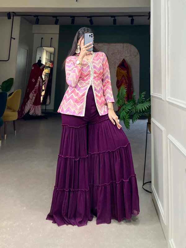 Antique Fashion 1 Plazo kurti set