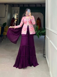 Antique Fashion 1 Plazo kurti set