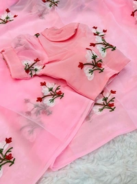 Antique Fashion 1 FLOWER   PORT AMAZING SAREE - colour 2