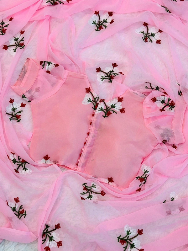 Antique Fashion 1 FLOWER   PORT AMAZING SAREE - colour 2