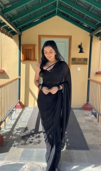 Antique Fashion 1 Presenting You Most Beautiful Designer saree in fox georgette fabric 