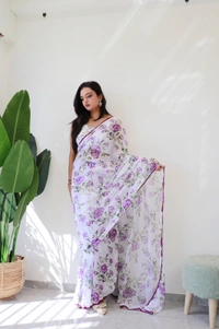 Antique Fashion 1 purple rose Saare