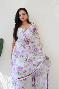 Antique Fashion 1 purple rose Saare