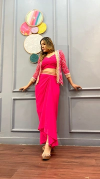 Antique Fashion 1 GET READY TO SLAY 🤩SPECIAL OCCASIONS AND WEDDING CELEBRATIONS WITH THIS SHARONG DRESS WITH JACKET🧡 - L (40), colour 1