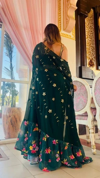 Antique Fashion 1 This wedding season flaunt with this glamorous sarong dress - Xxxl (46)