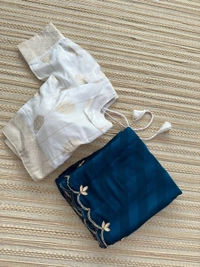 Antique Fashion 1 Exclusive  elegant launch for fancy collection perfect for any function  light weight chiffon pure viscose  hand work saree and viscose blouse  - colour 6
