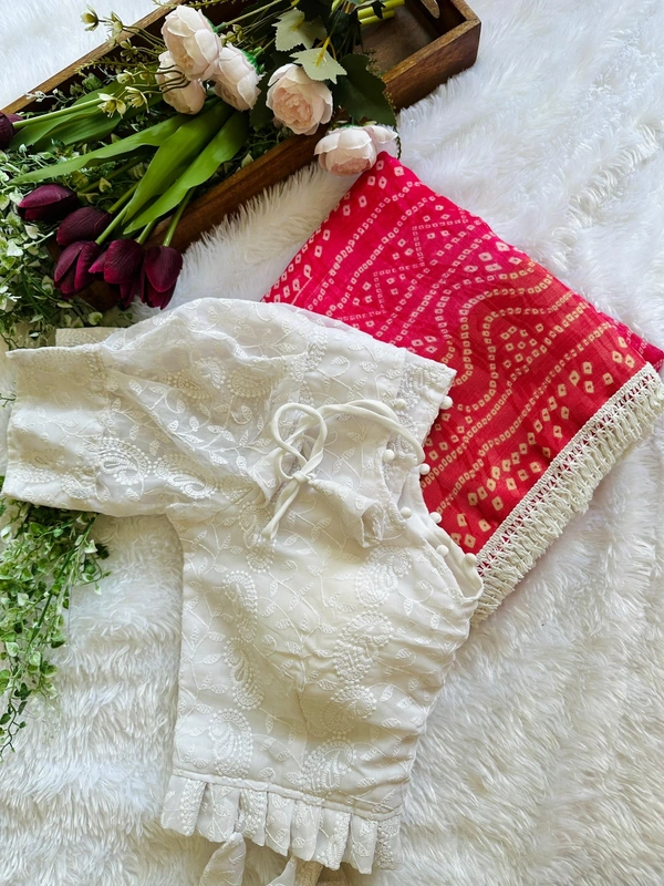 Antique Fashion 1 Exclusive  elegant launch for summer collection perfect for any occasion linen mul mul  cotton with border  saree with georgette blouse  - colour 6