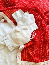 Antique Fashion 1 Exclusive  elegant launch for summer collection perfect for any occasion linen mul mul  cotton with border  saree with georgette blouse  - colour 2