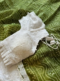 Antique Fashion 1 Exclusive  elegant launch for summer collection perfect for any occasion linen mul mul  cotton with border  saree with georgette blouse  - colour 4