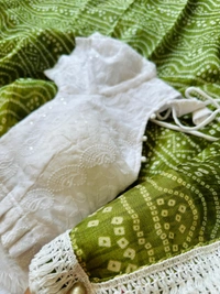 Antique Fashion 1 Exclusive  elegant launch for summer collection perfect for any occasion linen mul mul  cotton with border  saree with georgette blouse  - colour 4