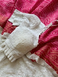 Antique Fashion 1 Exclusive  elegant launch for summer collection perfect for any occasion linen mul mul  cotton with border  saree with georgette blouse  - colour 6