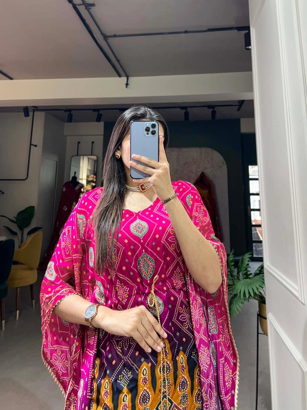 Antique Fashion 1 Wrap yourself in the sheer splendor of Gaji s silk kaftan  and watch heads turn with envy at your effortless elegance - design 1