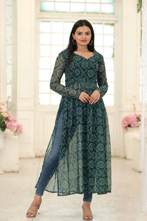 Antique Fashion 1  PREMIUM READYMADE DESIGNER NAYRA CUT KURTI COLLECTIONS - colour 3, Xl (42)