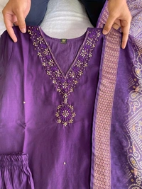 Antique Fashion 1 Designers Kurti Pent Dupatta Set - S (36), colour 1