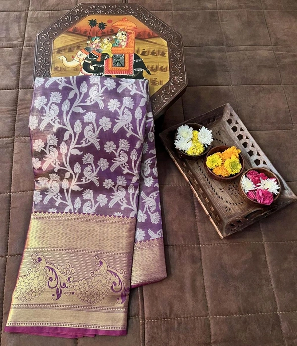 Antique Fashion 1  PREMIUM DESIGNER SAREE COLLECTION - colour 2