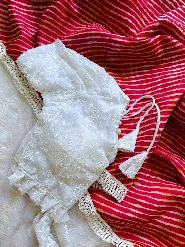 Antique Fashion 1 Exclusive  elegant launch for summer collection perfect for any occasion linen mul mul  cotton with border  saree with georgette blouse  - colour 3