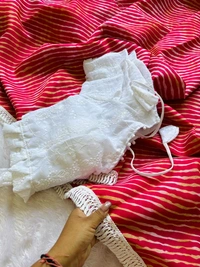 Antique Fashion 1 Exclusive  elegant launch for summer collection perfect for any occasion linen mul mul  cotton with border  saree with georgette blouse  - colour 3