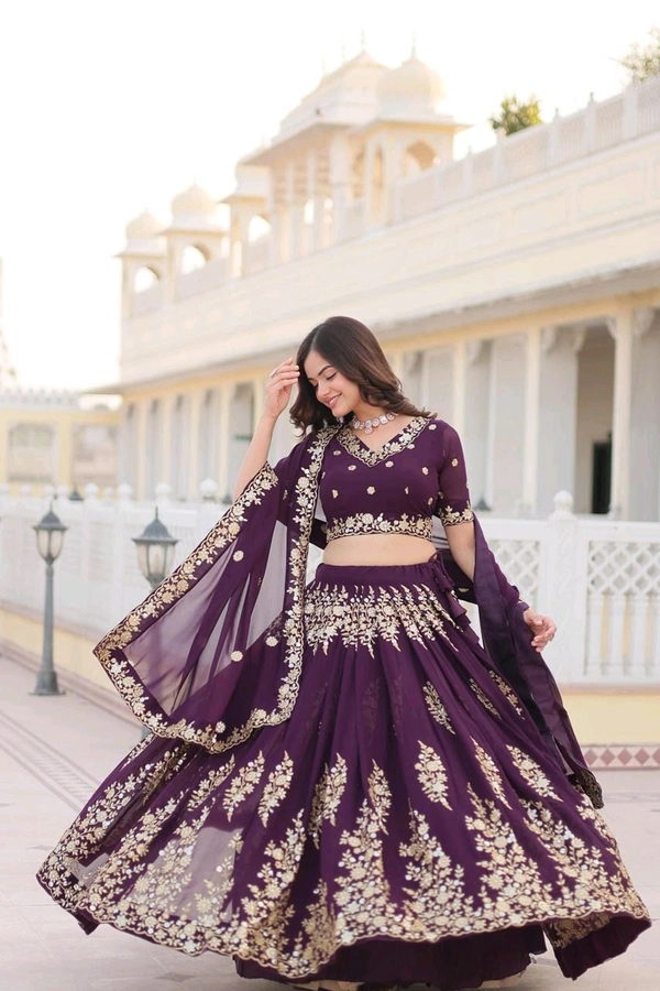 Antique Fashion 1 LEHENGA CHOLI WITH DUPATTA