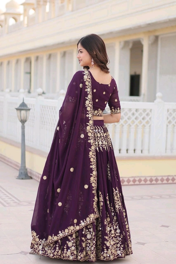 Antique Fashion 1 LEHENGA CHOLI WITH DUPATTA