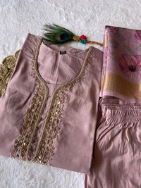 Antique Fashion 1 Designers Kurti Pent Dupatta Set - Xxl (44), colour 2