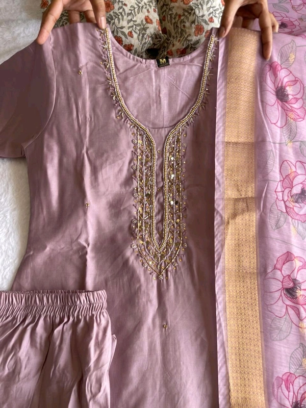 Antique Fashion 1 Designers Kurti Pent Dupatta Set - Xxl (44), colour 2