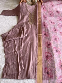 Antique Fashion 1 Designers Kurti Pent Dupatta Set - Xxl (44), colour 2