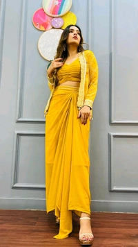 Antique Fashion 1 GET READY TO SLAY 🤩SPECIAL OCCASIONS AND WEDDING CELEBRATIONS WITH THIS SHARONG DRESS WITH JACKET🧡 - Xxxl (46), colour 2