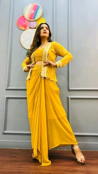 Antique Fashion 1 GET READY TO SLAY 🤩SPECIAL OCCASIONS AND WEDDING CELEBRATIONS WITH THIS SHARONG DRESS WITH JACKET🧡 - XXL (44), colour 2