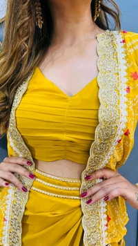 Antique Fashion 1 GET READY TO SLAY 🤩SPECIAL OCCASIONS AND WEDDING CELEBRATIONS WITH THIS SHARONG DRESS WITH JACKET🧡 - XXL (44), colour 2
